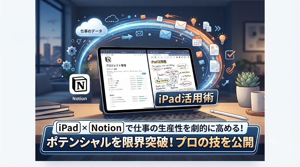 【iPad活用術】ポテンシャルを限界突破！仕事の生産性を高める最強の周辺機器ガイド