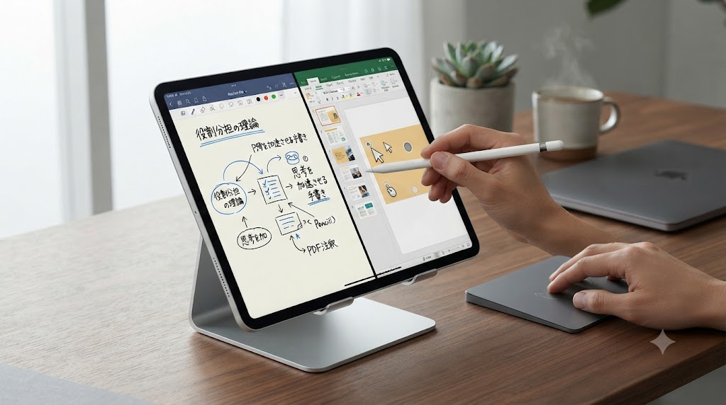 「ペン」と「マウス」の使い分け。iPadの操作性を劇的に高める大人の入力ガジェット