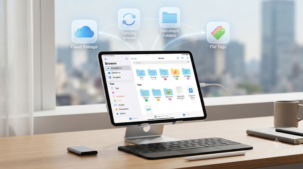 どこでもオフィス化計画。iPadをハブにしたクラウド管理とファイル整理の最適解